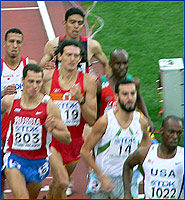 800m Borza and Ramzi in Semi 1