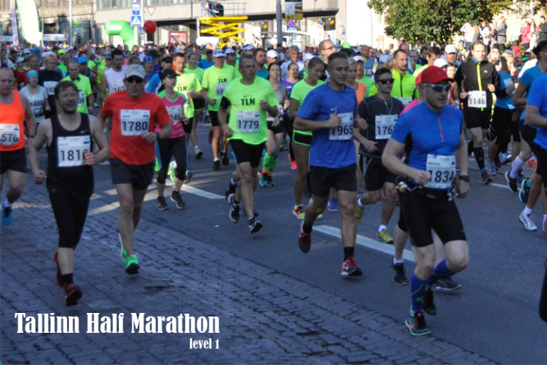 Tallinn Half Marathon Week 1 4 Level 1 — Tallinn Marathon