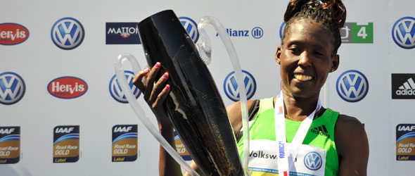 Cheromei shines in Prague Marathon