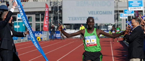 Chebet wins Amsterdam