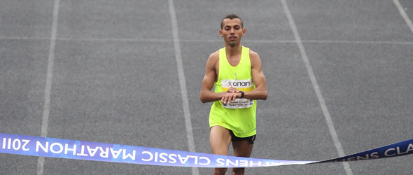 Boubker takes Athens Marathon 2011