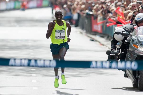 Eliud Kipchoge winner in Rotterdam