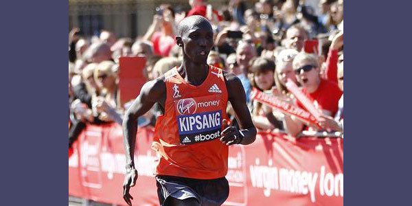 Wilson Kipsang wins London Marathon 2014