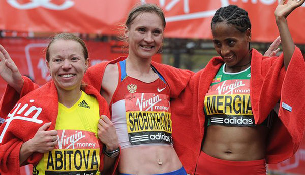 London anti-doping, Shobukhova stripped of title