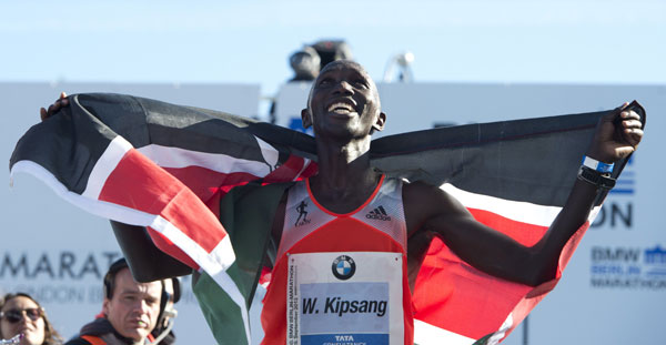 wilson kipsang berlin marathon