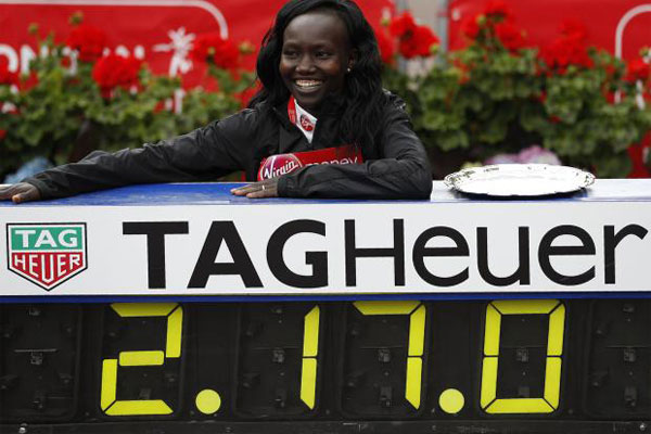 Mary Keitany sets Women’s only World Record