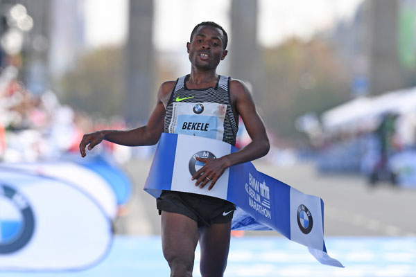 Bekele vs Kipchoge and Kipsang in Berlin Marathon