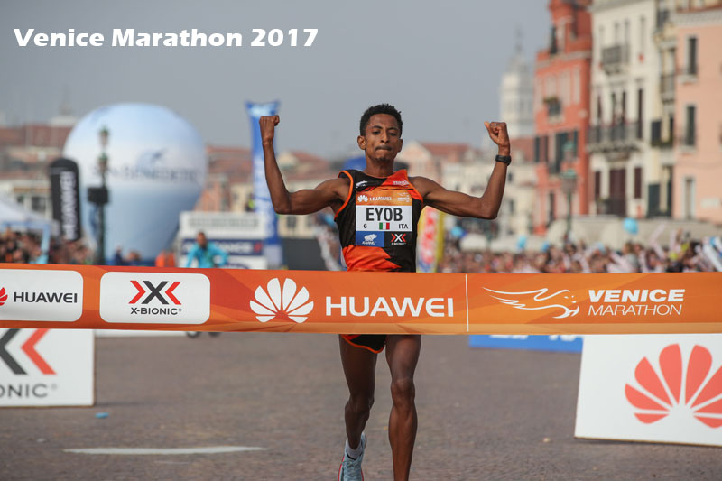 Eyob Gebrehiwet wins Venicemarathon 2017