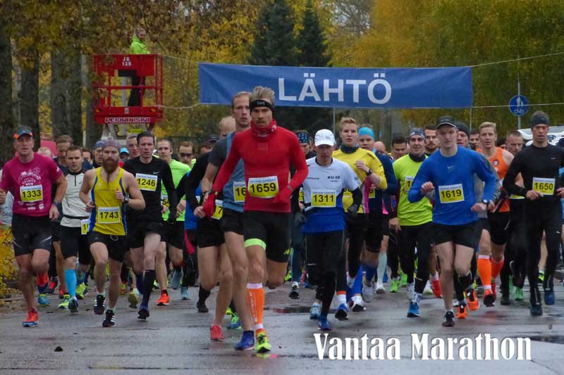 Vantaa Marathon for 25th time