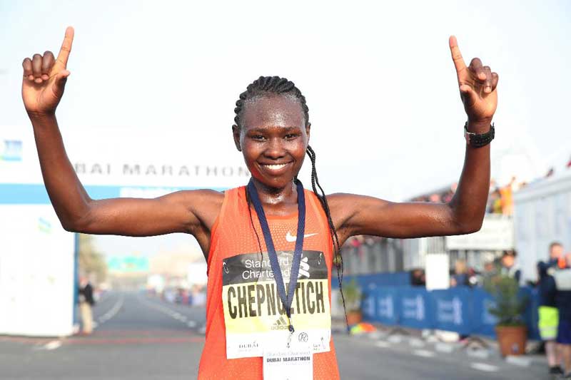 Molla, Chepngetich take Dubai Marathon 2019 titles