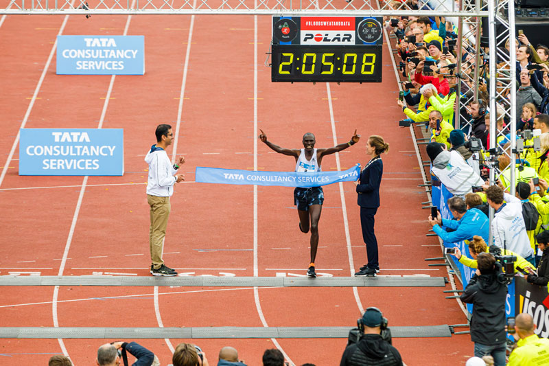 Kipchumba and Azimeraw win TCS Amsterdam Marathon