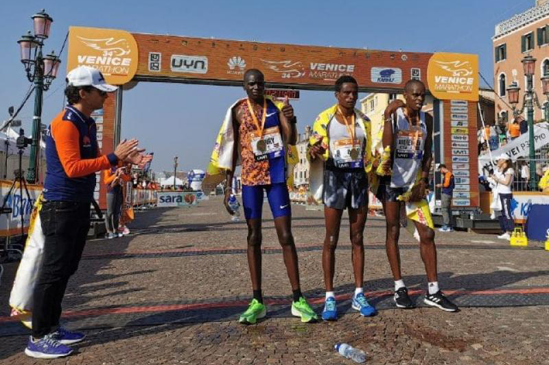 Lencho Anbesa wins Venice Marathon 2019