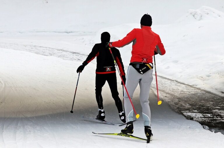 Substitute some of your running training with skiing